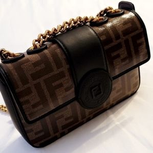 Fendi Mini Double F shoulder bag